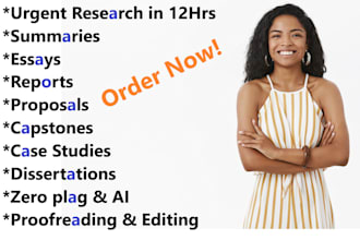 edit phd research, capstone projects, proposal, dissertation, report, article