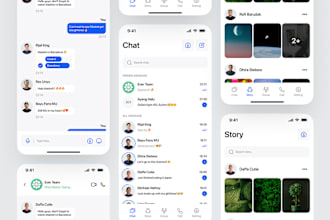 social networking app,  sport community app, video conferencing app, chat app