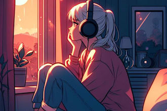 produce custom lofi hop hop chill music