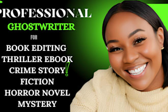 ghostwrite crime thriller novel horror fiction short story mystery