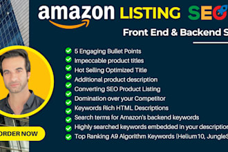 do SEO optimization product description copywriting