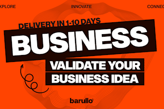 validate your business idea with a market analysis