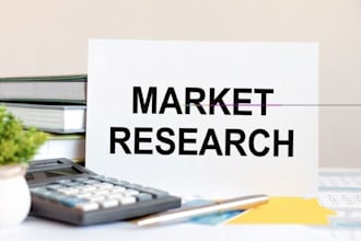do a comprehensive market research and business plan