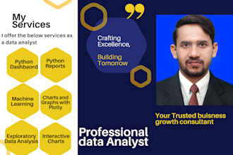 do data analysis and machine learning projects using python