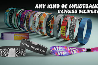 design custom wristbands and bracelets for events and brands