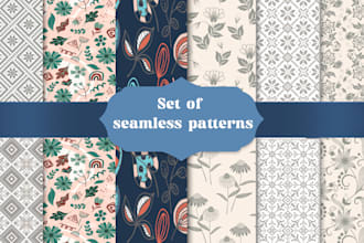 do seamless pattern, custom design, textile, fabric pattern