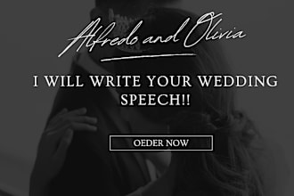 write your best man or maid of honor wedding speech