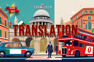 italian translation for your video game or app