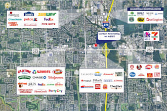do commercial real estate aerial and drone map