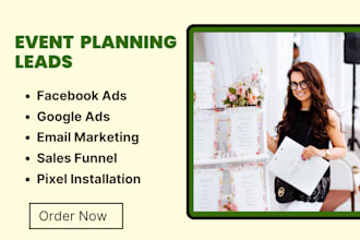 generate event planning leads corporate event planning leads event planner leads