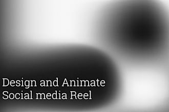design and animate social media GIF