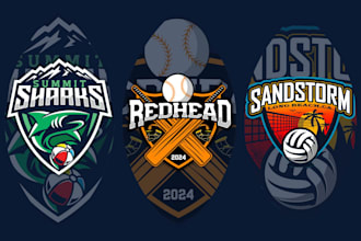 design a creative sports logo