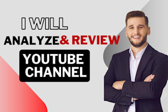 analyze and review your youtube channel via video call
