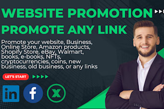 promote your website book business or any link in targeted people