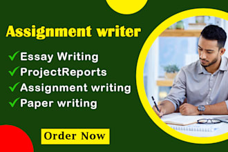 do assignment work of college and university for you