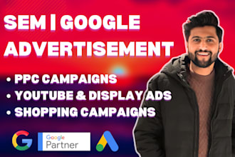 setup, manage and optimize your google ads, adwords, PPC campaigns