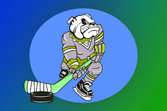 design unique bull dog logo within new concepts