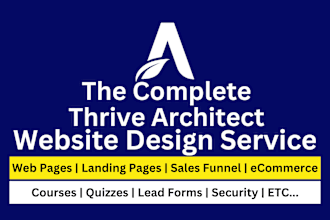 do thrive themes, thrive architect installation and customization in wordpress