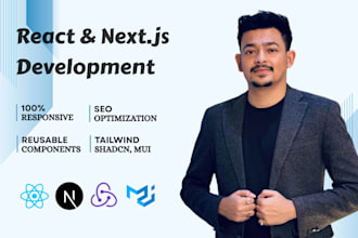 convert figma to react, or nextjs application
