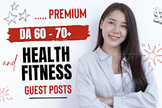 do health and fitness guest post on high da health blogs