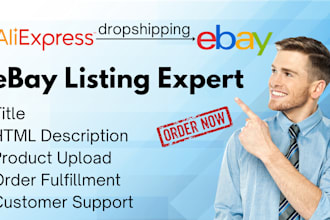 do aliexpress to ebay dropshipping listing