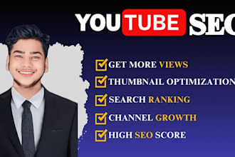 do best youtube channel SEO and organic promotion