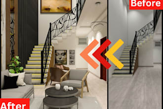 do virtual staging, virtual renovation of your home