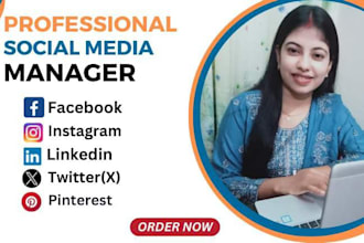 be your social media manager and digital marketing manager