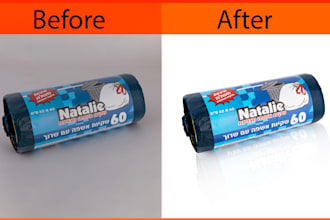 remove background, ecommerce product retouch, photo editing