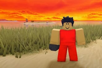 make custom and creative roblox thumbnails, logo, and gfx