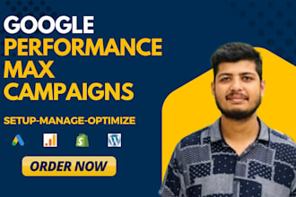 setup google shopping and performance max campaign