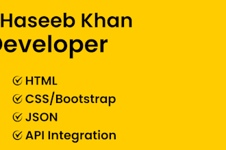 build dynamic and responsive websites, front end developer