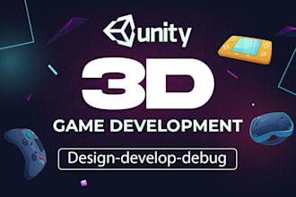 do unity3d game development for mobile ,pc and web