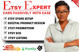design etsy digital product for etsy shop setup etsy seo digital product etsy