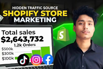 promote your shopify store and ecommerce marketing to increase sales