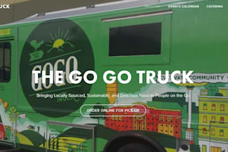 build your concession trailer website, food truck website, trailer website