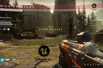 do unreal engine game development blueprint mobile video game in ue4 ue5