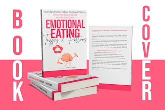 design creative book cover design, book cover, ebook cover