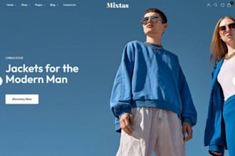 build professional automated dropshipping shopify store or redesign website