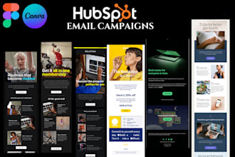 do hubspot crm marketing campaigns newsletter  email template figma crm hubspot