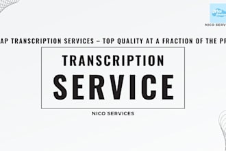 transcribe audio to text for cheap