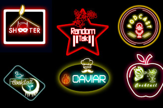 design electric neon logo and signage for your business