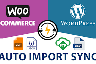 bulk import product order from csv json xml api ftp cron wp woocommerce shopify