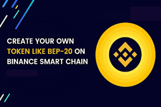 develop solana meme token, erc20 token, bep20 token with solidity smart contract