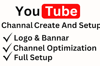 youtube channel create and full setup