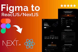 convert figma to react or nextjs