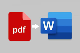 convert your PDF into an editable word file and vice versa