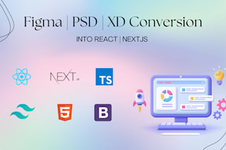 convert figma to react or next js with tailwindcss
