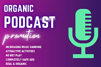 do promote your podcast to help increase real audience