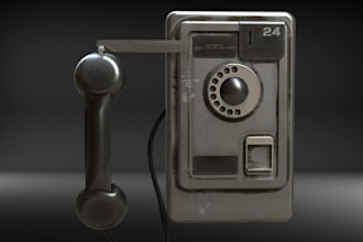 create a 3d game props, assets and objects